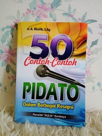 Image of 50 Contoh-Contoh Pidato Dalam Berbagai Resepsi