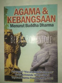 Image of Agama dan Kebangsaan Menurut Buddha Dharma