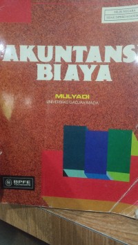 Image of Akuntansi Biaya