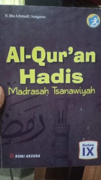 Image of Al- Qur'an Hadis Madrasah Tsanawiyah