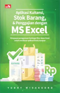 Image of Aplikasi Kuitansi, Stok Barang, & Penggajian dengan Ms Excel