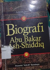 Image of Biografi Abu Bakar Ash-Shiddiq