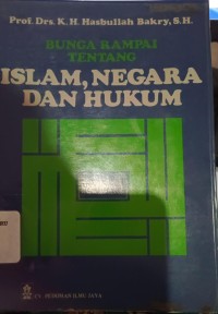 Image of Bunga Rampai Tentang Islam, Negara dan Hukum