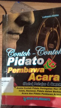 Image of Contoh-Contoh Pidato & Pembawa Acara