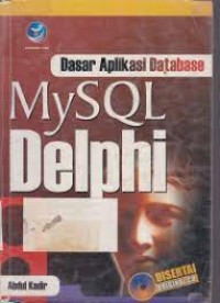 Image of Dasar Aplikasi Database My SQL Delphi