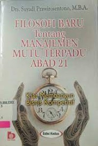 Image of Filosofi Baru Tentang Manajemen Mutu Terpadu Abad 21