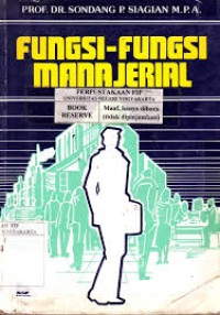 Image of Fungsi-Fungsi Manajerial