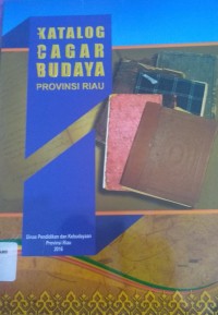 Image of Katalog Cagar Budaya Provinsi Riau