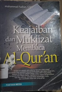 Image of Keajaiban dan Mukjizat Membaca Al-Qur'an