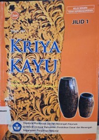 Image of Kriya Kayu Jilid 1