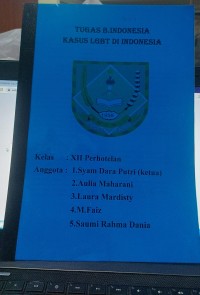 Image of Makalah Bahasa Indonesia Kasus LGBT Di Indonesia