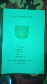 Image of Makalah Bencana Alam