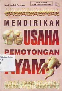 Image of Mendirikan Usaha Pemotongan Ayam