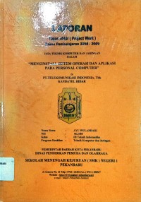 Image of Menginstall Sistem Operasi dan Aplikasi pada Personal Computer