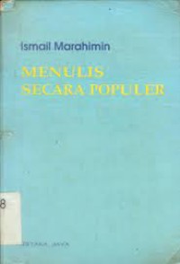 Image of Menulis Secara Populer