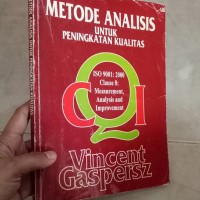 Image of Metode Analisis Untuk Peningkatan Kualitas