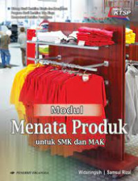 Image of Modul Menata Produk untuk SMK dan MAK