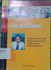Image of One Man Show!