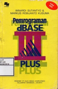 Image of Pemrograman dBASE Plus