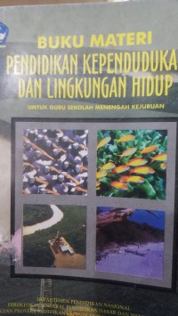 Image of Pendidikan Kependudukan dan Lingkungan Hidup