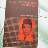 Image of Prof. H. Muhammad Yamin