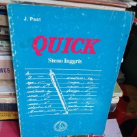 Image of Quick Steno inggris