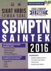 Image of Sikat Habis SBMPTN Saintek 2016