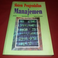 Image of Sistem Pengendalian Manajemen Jilid II