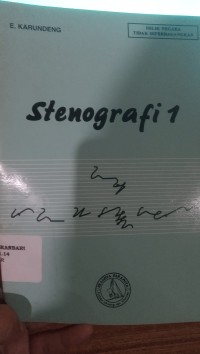 Image of Stenografi 1