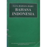 Image of Tata Bahasa Baku Bahasa Indonesia