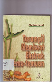 Image of Terampil Membuat Ekstrak Temu-Temuan