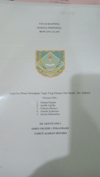 Image of Kliping Bahasa Indonesia Bencana Alam