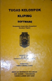 Image of Tugas Kliping Software