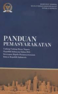 Image of Panduan Pemasyarakatan